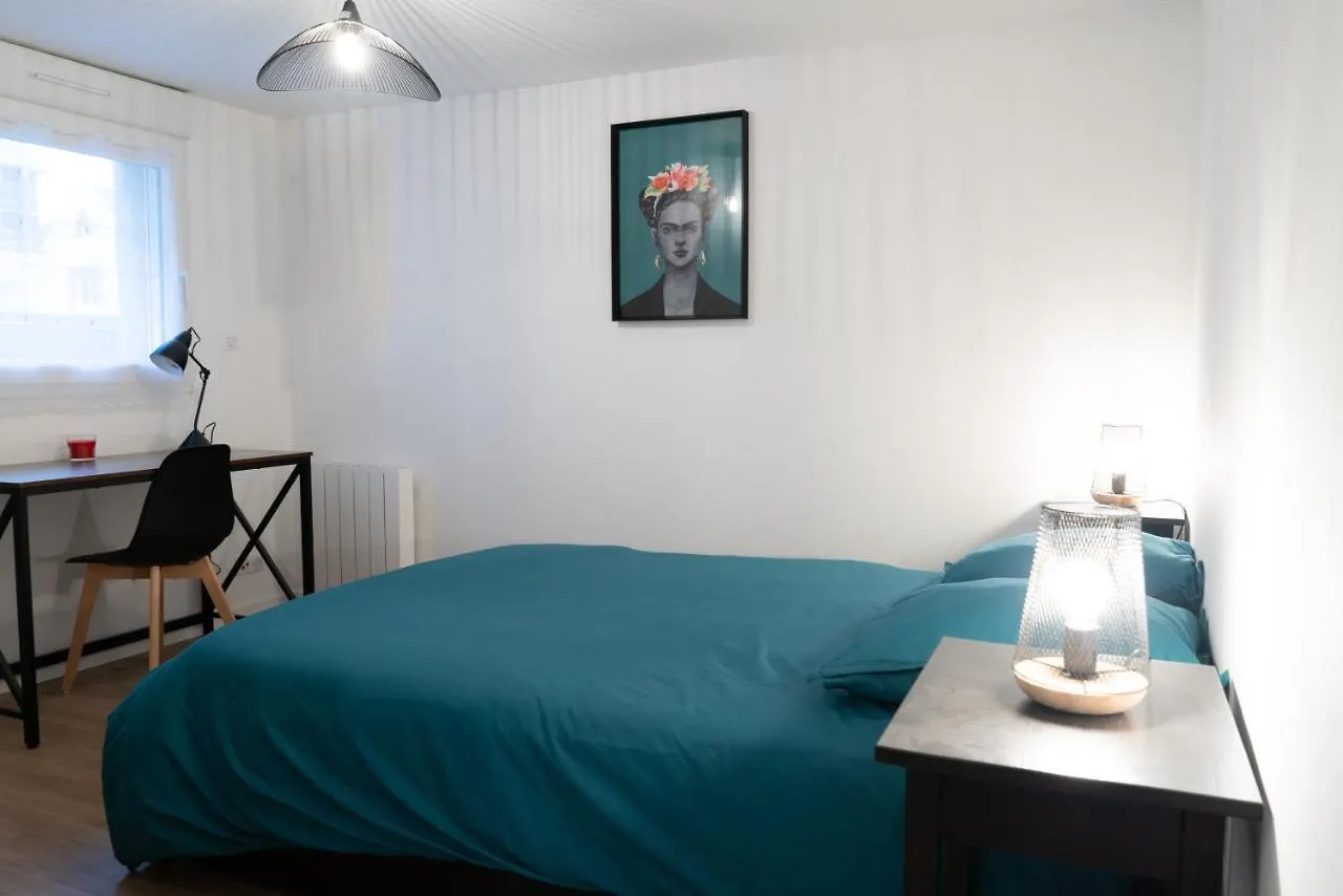 Bel Appartement Idealement Place Saint-Brieuc, Wifi, Parking Gratuit 0*, Saint-Brieuc France